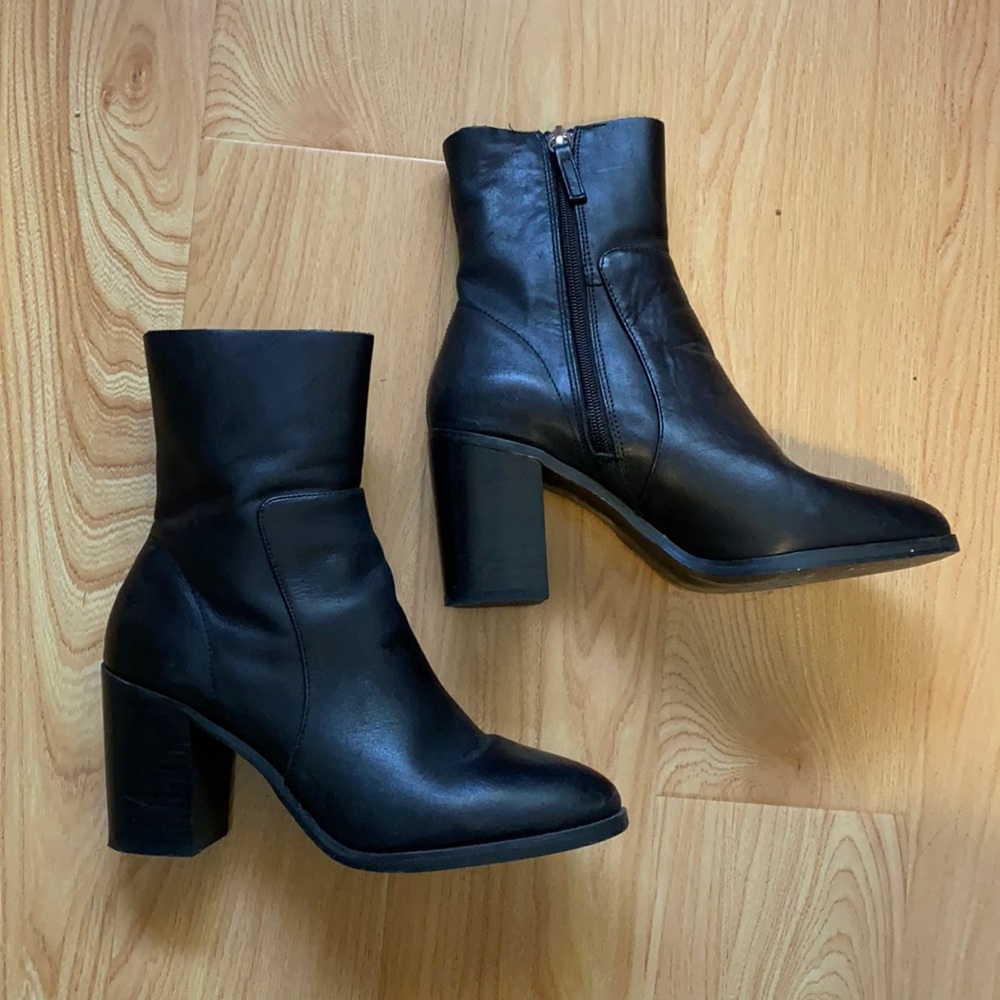 Steve Madden Leather Booties
